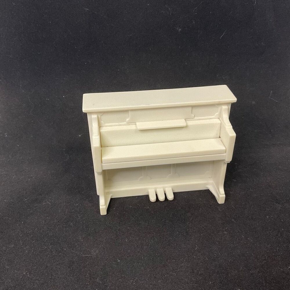 epoch sylvanian calico critters replacement white piano moveable key cover‎